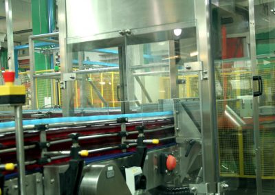 Production Line drying close up