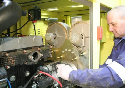 Vac-Ex with engineer