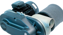 Close up of a Centrifugal fan from ACI 