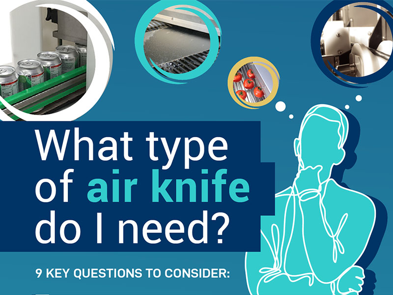 Specifying an air knife system
