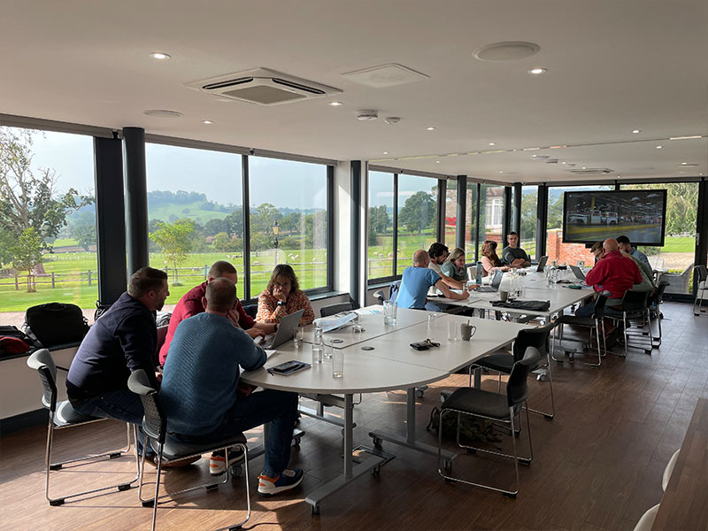 Innovation Training ACI Staff attending an Innovation Workshop