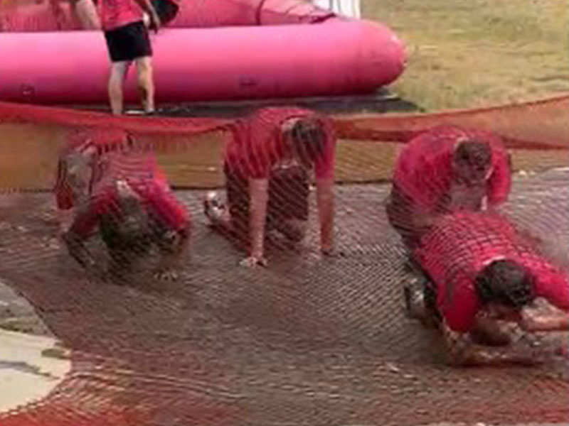 Race for Life 2 ACI on assault course for Cancer Research