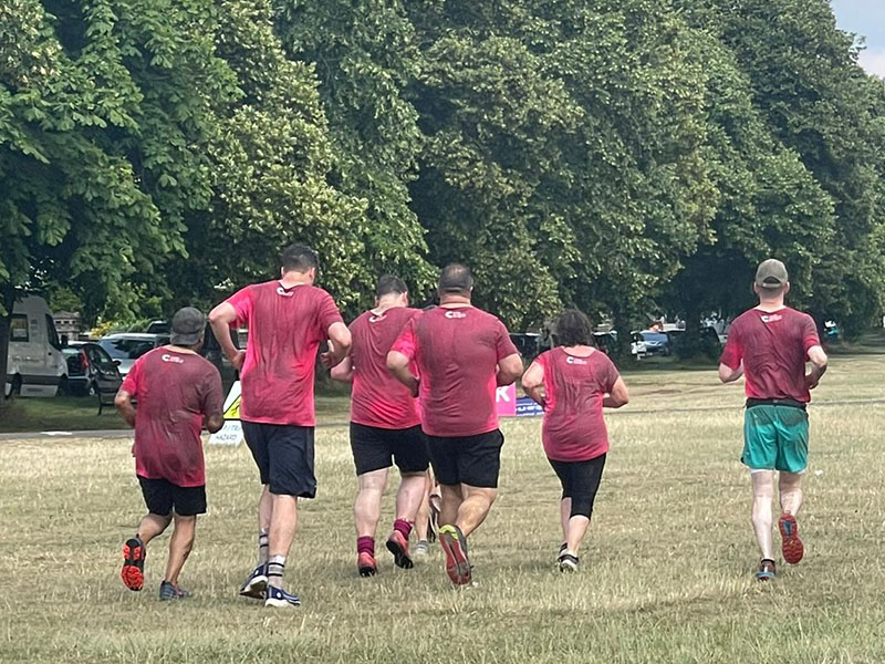 Race for Life 3 ACI on assault course for Cancer Research