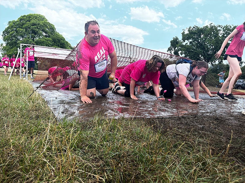 Race for Life 4 Air Control Industries at Charity Mud Run