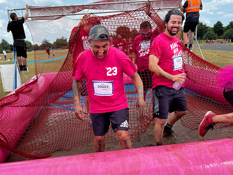 ACI on assault course for Cancer Research