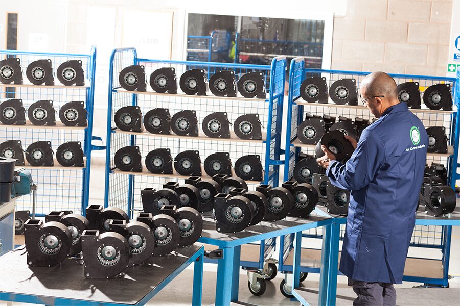 ACI Employee Testing Fans