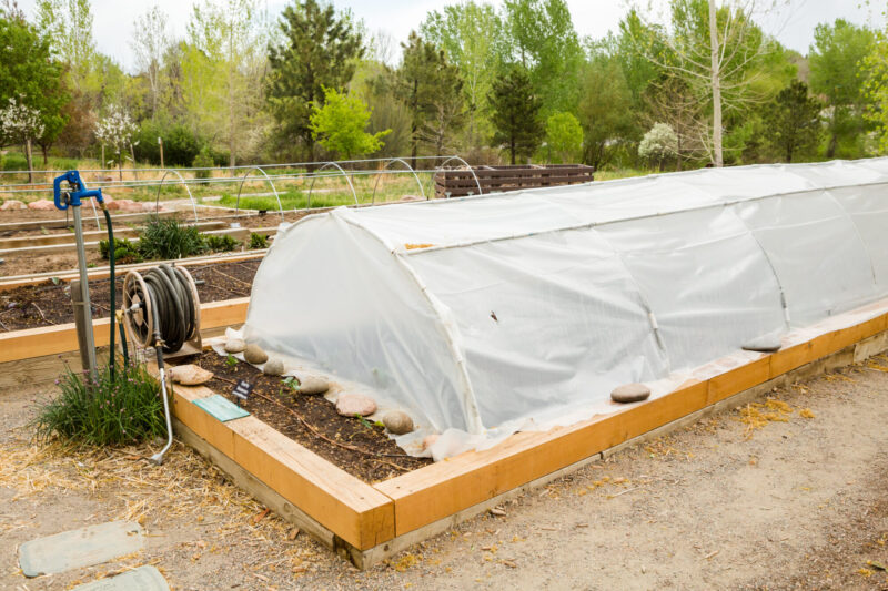 Urban,Vegetable,Garden,Is,Ready,For,Planting,In,Spring. Urban,Vegetable,Garden,Is,Ready,For,Planting,In,Spring.